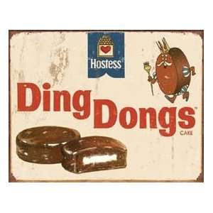 Hostess Ding Dong Tin Sign #1450 