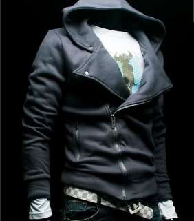 NWT Mens Slim Fit Sexy Top Designed Hoody Coats Jackets M L XL XXL 