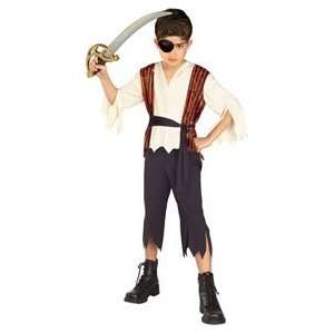  Pirate Buccaneer Costume Child Toys & Games