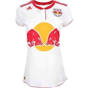 ADIDAS NEW YORK RED BULLS HENRY SOCCER JERSEY WOMENS L LARGE MLS NEW 