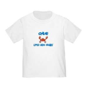  Personalized Chloe Little Miss Crabby Infant Toddler Shirt Baby