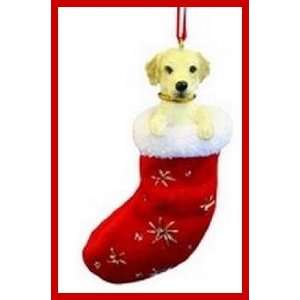  Labrador Tan Christmas Ornament