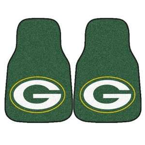 Fanmats 27 X 17 Inch Universal Fit All Weather Protection Vinyl Front Row  Floor Mat 2 Piece Set For Cars, Trucks, And Suvs, Nfl Green Bay Packers :  Target