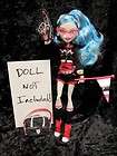 Monster High Ghoulia Ghoul Spirit Fearleading 12 pc outfit shoes 