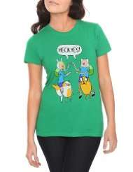 adventure time heck yes girls t shirt