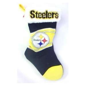  17 Inch NFL Holiday Stocking   Pittsburgh Steelers Sports 