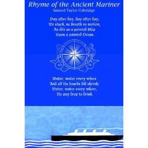  Rhyme of the Ancient Mariner 12x18 Giclee on canvas