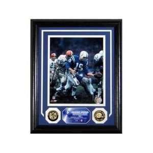  Johnny Unitas Photomint Framed Collage