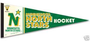 Minnesota North Stars HOCKEY pennant   soft felt 12x30  