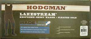Hodgman Lakestream Neoprene Chest Waders with Cleated Sole Model 