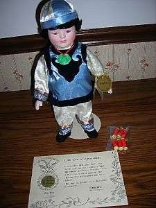 Ming Ming Porcelain Doll~Kingstate~#10 of 5000~NIB,COA  