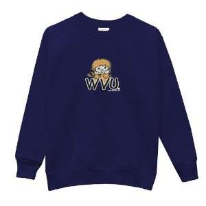  West Virginia Mountaineers Navy Infant Mascot Sweatshirt 