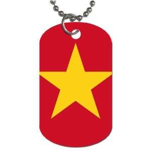  Viet Nam Flag Dog Tag 