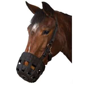  Weatherbeeta Usa 072624 Pony Roma Grazing Muzzle   Black 