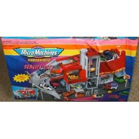    Micro Machines Service City Highways & Byways Playset Toys & Games