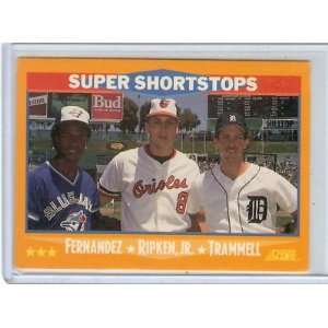  1988 SCORE CAL RIPKEN #651 SUPER SHORTSTOPS ORIOLES HOF 