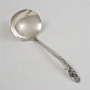  Rose of Sharon by F.M. Whiting, Sterling Gravy Ladle 