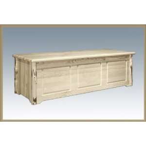  Montana Woodworks MWSBCV Blanket Hope Chest, Clear Lacquer 