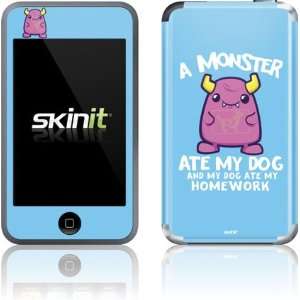  A Monster Ate My Homework skin for iPod Touch (1st Gen 