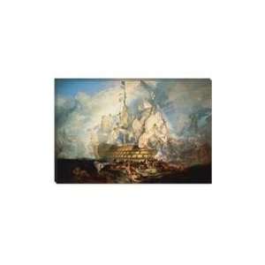   of Trafalgar 1822 1824 by William Turner Canvas Art P