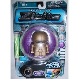  Zibits Alpha 7 Remote Control Robot Toys & Games
