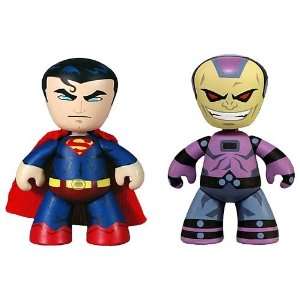   Universe Mini Mez Itz Superman and Mongul Figures 2 Pack Toys & Games
