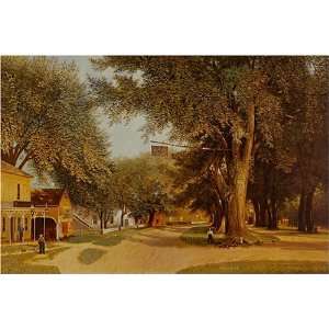 West Springfield by Nelson Augustus Moore, 17 x 20 Fine Art Giclee 