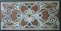 Border Mexican decorative floor tile 6x13  