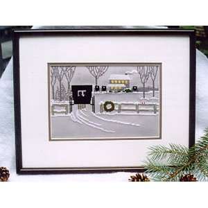  Home for the Holidays   Cross Stitch Pattern Arts, Crafts 