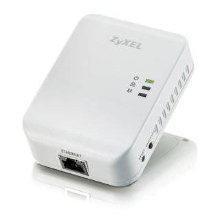  ZyXEL PLA4205kit HomePlug AV 500 Mbps Powerline Wall plug 