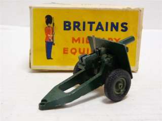 Britains England 2026 25 Pounder Howitzer Gun Diecast Metal Working 