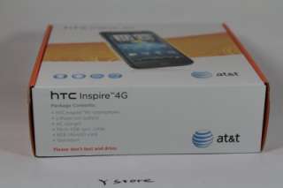 Brand New In Box Sealed HTC Inspire 4G + 8gb (UNLOCKED) 827669018210 