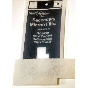 Hoover Windtunnel Vacuum Secondary Micron Replacement Filter