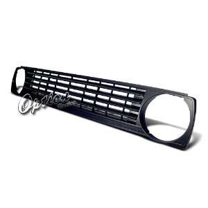 85 92 VW Golf MK2 Sport Grill   Black Painted Euro Style 