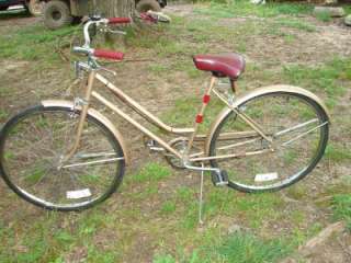 Vintage Huffy Catalina 3 Speed Bicycle Bike 26  