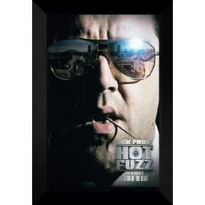  Hot Fuzz 27x40 FRAMED Movie Poster   Style B   2007