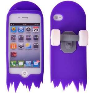 Hot Wheel Design Soft Silicone Back Skin Case for iPhone 4S/iPhone 4 
