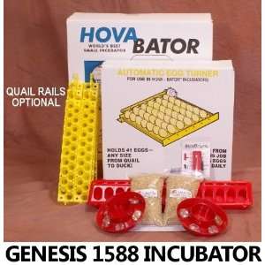  HovaBator Genesis 1588 Premier Egg Incubator Combo Kit 