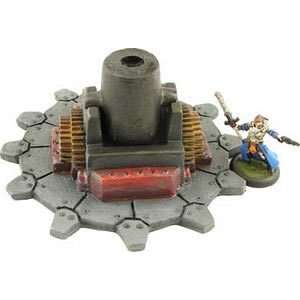  28mm Steampunk Cannon Miniature Terrain Toys & Games