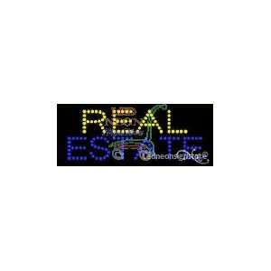  Real Estate LED Business Sign 8 Tall x 24 Wide x 1 Deep 