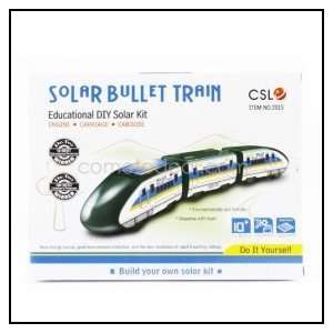  solar powered bullet train mini solar kit Toys & Games