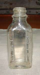 Vintage Glass Illinois Duraglass Medicine Bottle  