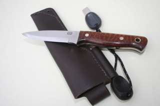 FANTASTIC BUSHCRAFT KNIFE SNAKEWOOD HANDLE SHEFFIELD  