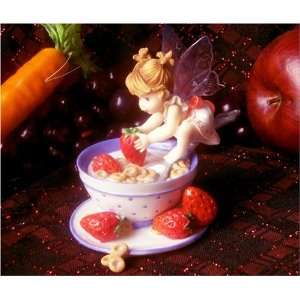  Cereal & Milk Kitchen Fairy Figurine