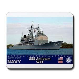  USS Antietam CG 54 Military Mousepad by  Office 