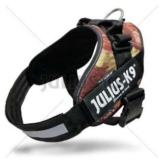 JULIUS K9 IDC HARNESS NEW WOODLAND 12 COLORS AVAILABLE EASY ON/OFF 