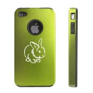  Apple iPhone 4 4S 4G Green D170 Aluminum & Silicone Case 