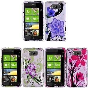  iFase Brand HTC X310E/Titan Combo Green Lily Protective 