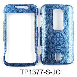  CELL PHONE CASE COVER FOR HUAWEI ASCEND M860 TRANS BLUE 