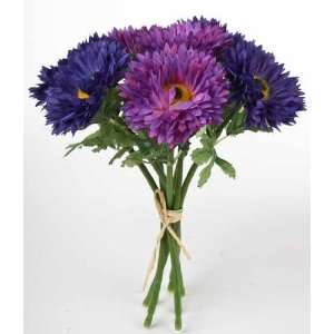  Package of 3  Hues of Purple Petite Silk Imitation Daisy 